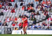 12 September 2021; Orla Cronin of Cork during the All-Ireland Senior Camogie Championship Final match between Cork and Galway at Croke Park in Dublin. Photo by Ben McShane/Sportsfile