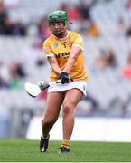 12 September 2021; Roisin McCormick of Antrim during the All-Ireland Intermediate Camogie Championship Final match between Antrim and Kilkenny at Croke Park in Dublin. Photo by Ben McShane/Sportsfile