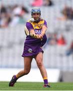 12 September 2021; Chloe Cashe of Wexford during the All-Ireland Premier Junior Camogie Championship Final match between Armagh and Wexford at Croke Park in Dublin. Photo by Ben McShane/Sportsfile