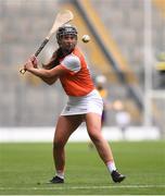 12 September 2021; Ciara Donnelly of Armagh during the All-Ireland Premier Junior Camogie Championship Final match between Armagh and Wexford at Croke Park in Dublin. Photo by Ben McShane/Sportsfile