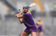 12 September 2021; Chloe Cashe of Wexford during the All-Ireland Premier Junior Camogie Championship Final match between Armagh and Wexford at Croke Park in Dublin. Photo by Ben McShane/Sportsfile