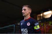 10 September 2021; Ian Bermingham of St Patrick's Athletic before the SSE Airtricity League Premier Division match between Sligo Rovers and St Patrick's Athletic at The Showgrounds in Sligo. Photo by Ben McShane/Sportsfile