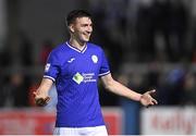 17 September 2021; Sean Boyd of Finn Harps after the extra.ie FAI Cup Quarter-Final match between Finn Harps and Dundalk at Finn Park in Ballybofey, Donegal. Photo by Ramsey Cardy/Sportsfile