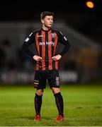 17 September 2021; Jamie Mullins of Bohemians during the extra.ie FAI Cup Quarter-Final match between Bohemians and Maynooth University Town at Dalymount Park in Dublin. Photo by Stephen McCarthy/Sportsfile