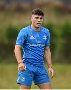 18 September 2021; Ben Brownlee of Leinster during the Development Interprovincial match between Leinster XV and Connacht XV at the IRFU High Performance Centre, on the Sport Ireland Campus in Dublin. Photo by Seb Daly/Sportsfile