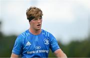 18 September 2021; Conor Ó Tighearnaigh of Leinster during the Development Interprovincial match between Leinster XV and Connacht XV at the IRFU High Performance Centre, on the Sport Ireland Campus in Dublin. Photo by Seb Daly/Sportsfile