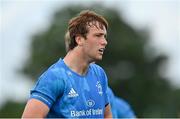 18 September 2021; Donough Lawlor of Leinster during the Development Interprovincial match between Leinster XV and Connacht XV at the IRFU High Performance Centre, on the Sport Ireland Campus in Dublin. Photo by Seb Daly/Sportsfile