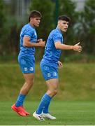 18 September 2021; Ben Brownlee of Leinster during the Development Interprovincial match between Leinster XV and Connacht XV at the IRFU High Performance Centre, on the Sport Ireland Campus in Dublin. Photo by Seb Daly/Sportsfile