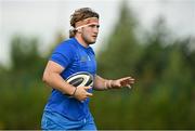 18 September 2021; John McKee of Leinster before the Development Interprovincial match between Leinster XV and Connacht XV at the IRFU High Performance Centre, on the Sport Ireland Campus in Dublin. Photo by Seb Daly/Sportsfile