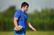 18 September 2021; Ben Popplewell of Leinster before the Development Interprovincial match between Leinster XV and Connacht XV at the IRFU High Performance Centre, on the Sport Ireland Campus in Dublin. Photo by Seb Daly/Sportsfile