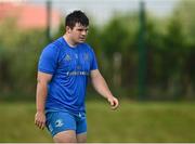18 September 2021; Ben Popplewell of Leinster before the Development Interprovincial match between Leinster XV and Connacht XV at the IRFU High Performance Centre, on the Sport Ireland Campus in Dublin. Photo by Seb Daly/Sportsfile