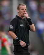 11 September 2021; Referee Joe McQuillan during the GAA Football All-Ireland Senior Championship Final match between Mayo and Tyrone at Croke Park in Dublin. Photo by Ramsey Cardy/Sportsfile