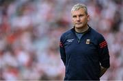 11 September 2021; Mayo manager James Horan during the GAA Football All-Ireland Senior Championship Final match between Mayo and Tyrone at Croke Park in Dublin. Photo by Ramsey Cardy/Sportsfile
