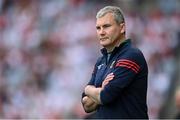 11 September 2021; Mayo manager James Horan during the GAA Football All-Ireland Senior Championship Final match between Mayo and Tyrone at Croke Park in Dublin. Photo by Ramsey Cardy/Sportsfile