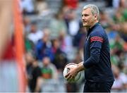 11 September 2021; Mayo manager James Horan before the GAA Football All-Ireland Senior Championship Final match between Mayo and Tyrone at Croke Park in Dublin. Photo by Piaras Ó Mídheach/Sportsfile