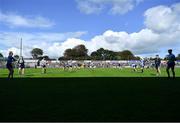 19 September 2021; St Anne's Rathangan players warm-up before the Wexford Senior County Hurling Championship Final match between St Anne's Rathangan and Rapparees at Chadwicks Wexford Park in Wexford. Photo by Piaras Ó Mídheach/Sportsfile