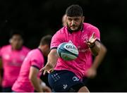 20 September 2021; Vakh Abdaladze during the Leinster Rugby squad training session at UCD in Dublin.  Photo by Harry Murphy/Sportsfile