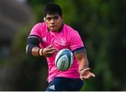 20 September 2021; Michael Ala'alatoa during the Leinster Rugby squad training session at UCD in Dublin.  Photo by Harry Murphy/Sportsfile
