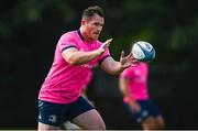 20 September 2021; Peter Dooley during the Leinster Rugby squad training session at UCD in Dublin.  Photo by Harry Murphy/Sportsfile