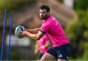 20 September 2021; Robbie Henshaw during the Leinster Rugby squad training session at UCD in Dublin.  Photo by Harry Murphy/Sportsfile
