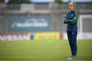 20 September 2021; Manager Vera Pauw during a Republic of Ireland training session at Tallaght Stadium in Dublin. Photo by Stephen McCarthy/Sportsfile