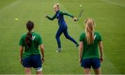 20 September 2021; Manager Vera Pauw during a Republic of Ireland training session at Tallaght Stadium in Dublin. Photo by Stephen McCarthy/Sportsfile