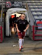 20 September 2021; Georgie Kelly of Bohemians before the SSE Airtricity League Premier Division match between Bohemians and Derry City at Dalymount Park in Dublin. Photo by Seb Daly/Sportsfile