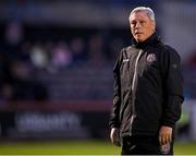 20 September 2021; Bohemians manager Keith Long before the SSE Airtricity League Premier Division match between Bohemians and Derry City at Dalymount Park in Dublin. Photo by Seb Daly/Sportsfile