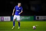 17 September 2021; Ryan Rainey of Finn Harps during the extra.ie FAI Cup Quarter-Final match between Finn Harps and Dundalk at Finn Park in Ballybofey, Donegal. Photo by Ramsey Cardy/Sportsfile