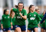 20 September 2021; Niamh Farrelly during a Republic of Ireland training session at Tallaght Stadium in Dublin. Photo by Stephen McCarthy/Sportsfile