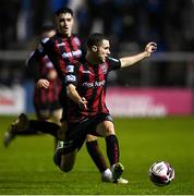 13 September 2021; Liam Burt of Bohemians during the SSE Airtricity League Premier Division match between Finn Harps and Bohemians at Finn Park in Ballybofey, Donegal. Photo by Ramsey Cardy/Sportsfile