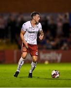 20 September 2021; Rob Cornwall of Bohemians during the SSE Airtricity League Premier Division match between Bohemians and Derry City at Dalymount Park in Dublin. Photo by Seb Daly/Sportsfile