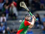 19 September 2021; Rapparees goalkeeper Anthony Larkin during the Wexford Senior County Hurling Championship Final match between St Anne's Rathangan and Rapparees at Chadwicks Wexford Park in Wexford. Photo by Piaras Ó Mídheach/Sportsfile