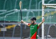 19 September 2021; Rapparees goalkeeper Anthony Larkin during the Wexford Senior County Hurling Championship Final match between St Anne's Rathangan and Rapparees at Chadwicks Wexford Park in Wexford. Photo by Piaras Ó Mídheach/Sportsfile