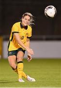 21 September 2021; Courtney Nevin of Australia during the women's international friendly match between Republic of Ireland and Australia at Tallaght Stadium in Dublin. Photo by Stephen McCarthy/Sportsfile