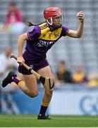 12 September 2021; Ciara Banville of Wexford during the All-Ireland Premier Junior Camogie Championship Final match between Armagh and Wexford at Croke Park in Dublin. Photo by Piaras Ó Mídheach/Sportsfile