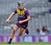 12 September 2021; Ailis Neville of Wexford during the All-Ireland Premier Junior Camogie Championship Final match between Armagh and Wexford at Croke Park in Dublin. Photo by Piaras Ó Mídheach/Sportsfile