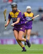 12 September 2021; Megan Cullen of Wexford during the All-Ireland Premier Junior Camogie Championship Final match between Armagh and Wexford at Croke Park in Dublin. Photo by Piaras Ó Mídheach/Sportsfile