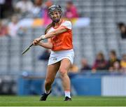 12 September 2021; Ciara Donnelly of Armagh during the All-Ireland Premier Junior Camogie Championship Final match between Armagh and Wexford at Croke Park in Dublin. Photo by Piaras Ó Mídheach/Sportsfile