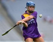 12 September 2021; Emma Codd of Wexford during the All-Ireland Premier Junior Camogie Championship Final match between Armagh and Wexford at Croke Park in Dublin. Photo by Piaras Ó Mídheach/Sportsfile