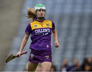 12 September 2021; Wexford goalkeeper Lara O'Shea during the All-Ireland Premier Junior Camogie Championship Final match between Armagh and Wexford at Croke Park in Dublin. Photo by Piaras Ó Mídheach/Sportsfile