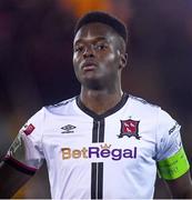 21 September 2021; Ebuka Kwelele of Dundalk during the extra.ie FAI Cup Quarter-Final Replay match between Dundalk and Finn Harps at Oriel Park in Dundalk, Louth. Photo by Ben McShane/Sportsfile