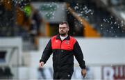 21 September 2021; Dundalk groundsman Jimmy Fisher before the extra.ie FAI Cup Quarter-Final Replay match between Dundalk and Finn Harps at Oriel Park in Dundalk, Louth. Photo by Ben McShane/Sportsfile