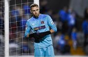 21 September 2021; Dundalk goalkeeper Peter Cherrie during the extra.ie FAI Cup Quarter-Final Replay match between Dundalk and Finn Harps at Oriel Park in Dundalk, Louth. Photo by Ben McShane/Sportsfile