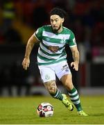 18 September 2021; Richie Towell of Shamrock Rovers during the SSE Airtricity League Premier Division match between Sligo Rovers and Shamrock Rovers at The Showgrounds in Sligo. Photo by Stephen McCarthy/Sportsfile