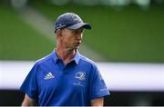 24 September 2021; Head coach Leo Cullen during a Leinster Rugby captains run at the Aviva Stadium in Dublin. Photo by Harry Murphy/Sportsfile