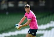 24 September 2021; Dan Sheehan during a Leinster Rugby captains run at the Aviva Stadium in Dublin. Photo by Harry Murphy/Sportsfile