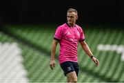 24 September 2021; Nick McCarthy during a Leinster Rugby captains run at the Aviva Stadium in Dublin. Photo by Harry Murphy/Sportsfile