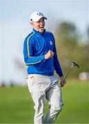 24 September 2021; Matt Fitzpatrick of Team Europe during his Friday morning foursomes match with Lee Westwood against Brooks Koepka and Daniel Berger of Team USA at the Ryder Cup 2021 Matches at Whistling Straits in Kohler, Wisconsin, USA. Photo by Tom Russo/Sportsfile