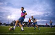 24 September 2021; Waterford players during the warm up before the SSE Airtricity League Premier Division match between Waterford and Drogheda United at RSC in Waterford. Photo by Michael P Ryan/Sportsfile